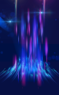 蓝色科技风暴 新一代高性能电脑主板，限时促销，智享未来